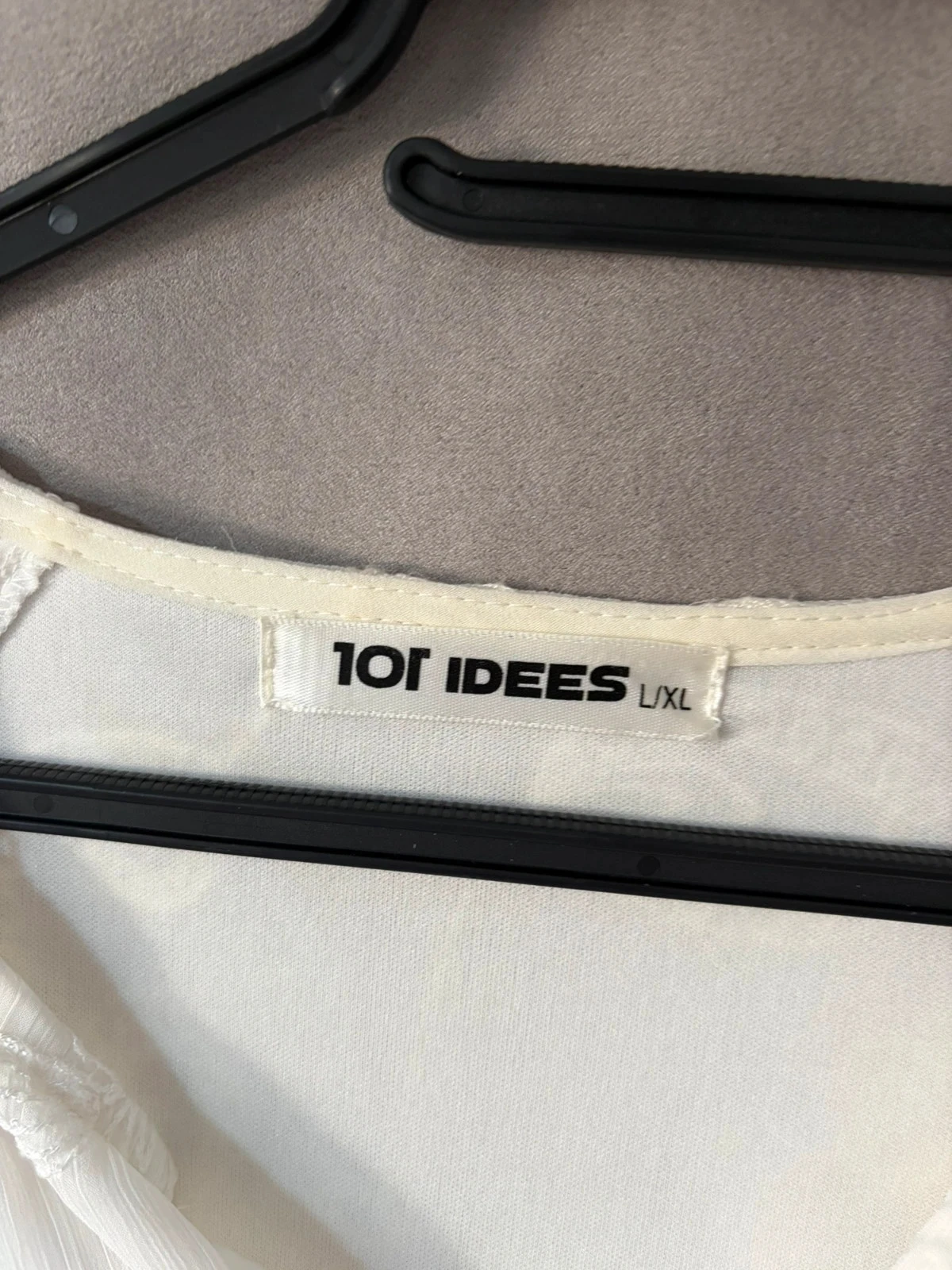 Witte jurk 101idees maat l/xl – photo 3